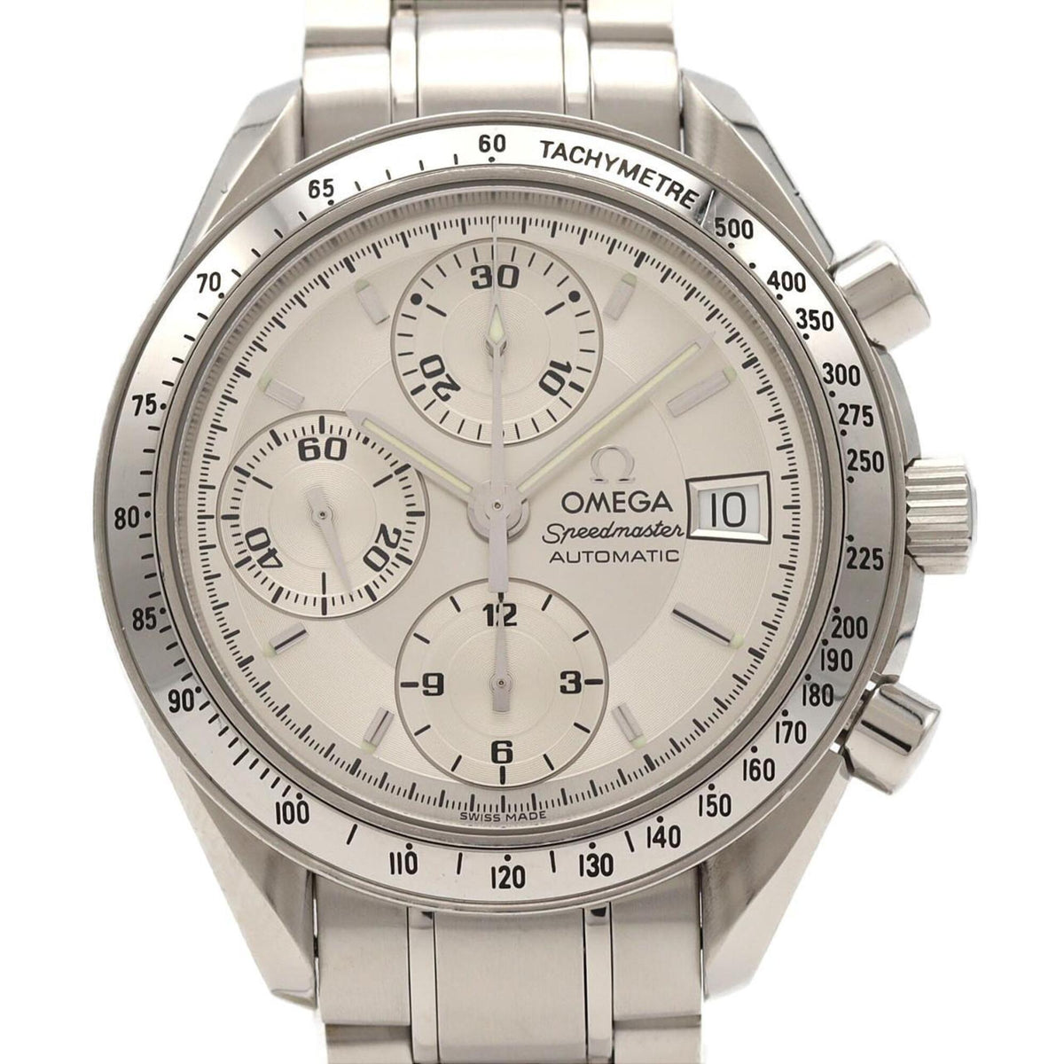 Omega Speedmaster Date 3513.30 Stainless Steel Automatic Watch — Good