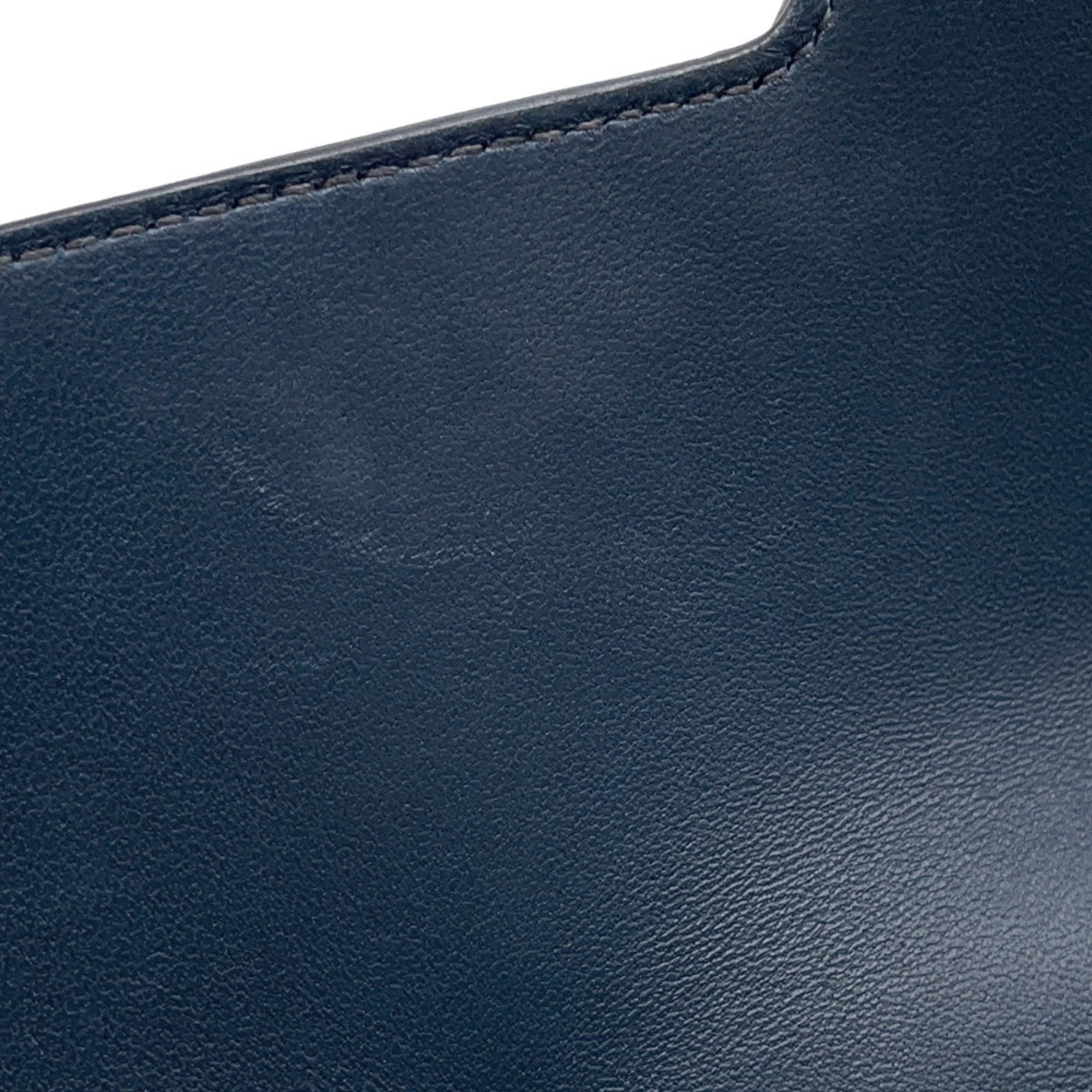 Hermès Constance To-Go Long Wallet in Sangle Cordage, Deep Blue/Epson, W Stamp, Wallet, Shoulder HERMES WALLET