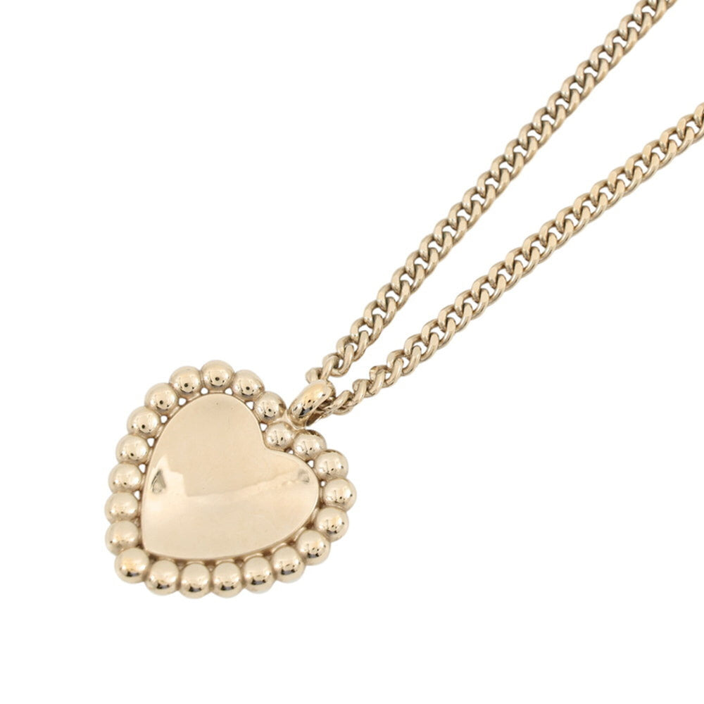 Chanel Necklace, Coco Mark Heart, Faux Pearl, B25B ABG221, CHANEL, Chanel, Women's, CHANEL NECKLACE — Like New