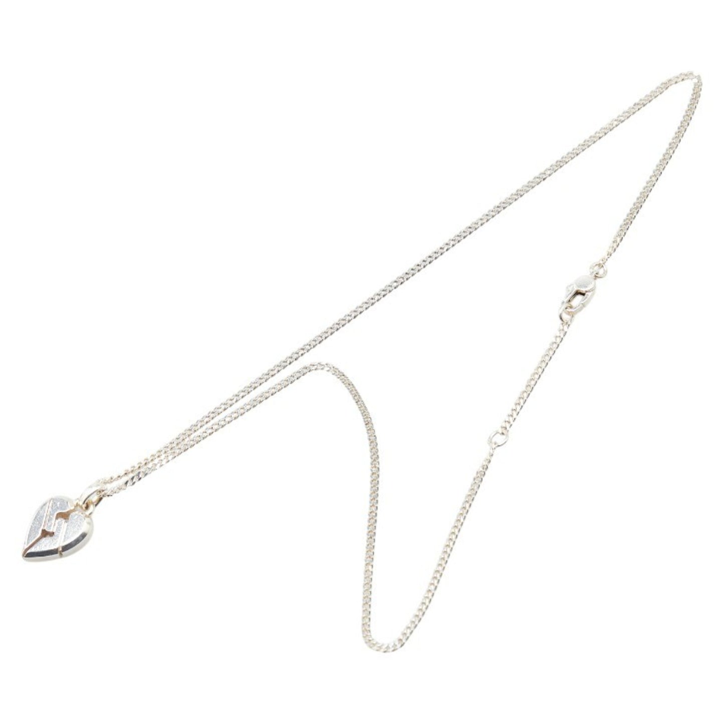 Gucci Knot Heart Necklace in SV925 Silver for Women