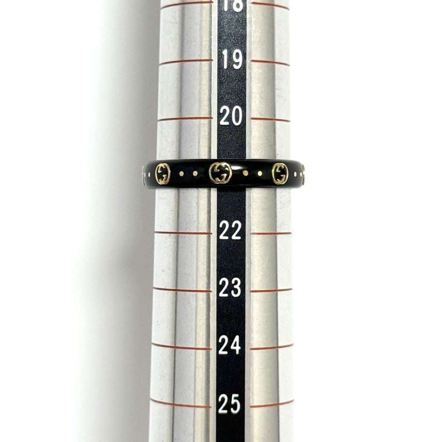 Gucci Men's Ring K18 Interlocking G Icon