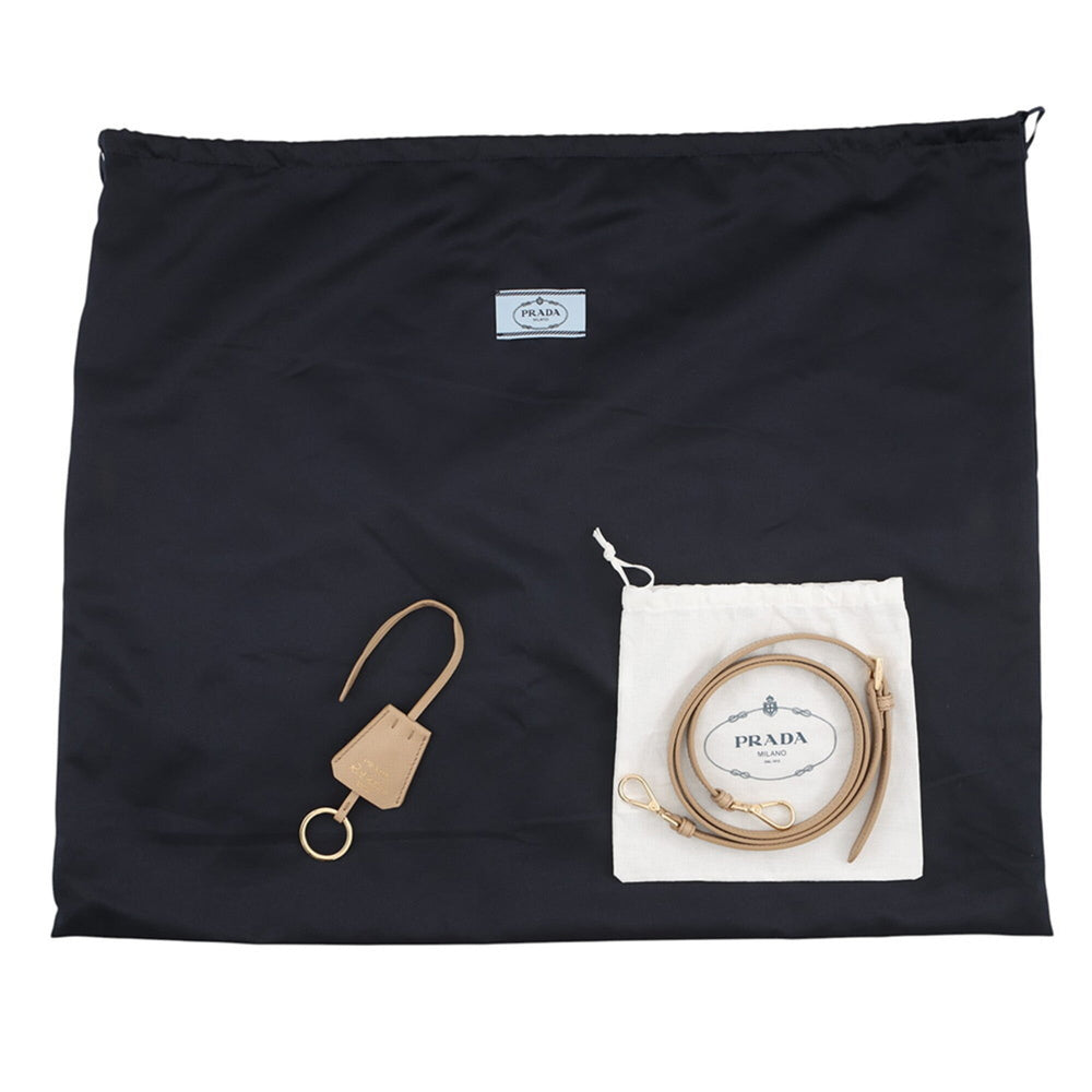 Prada Handbag Re-Edition 1978 Medium Nylon Leather 1BB115 PRADA 2-way Shoulder Bag — Like New