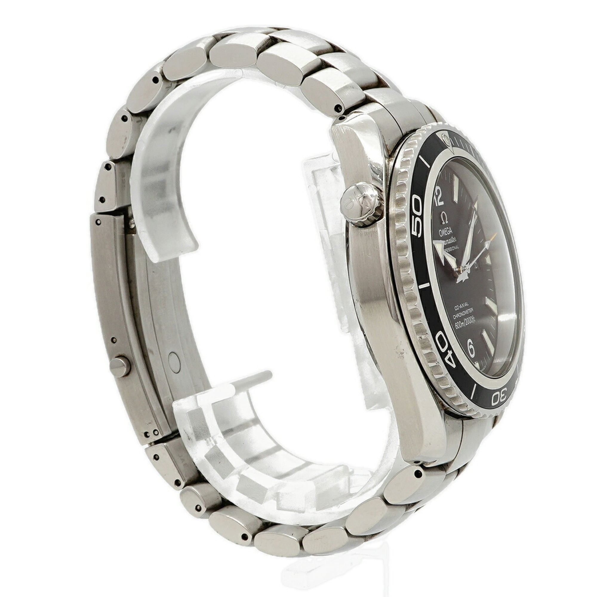 Omega Seamaster 600 Planet Ocean 2200.50 Black Dial Men's Watch — Good