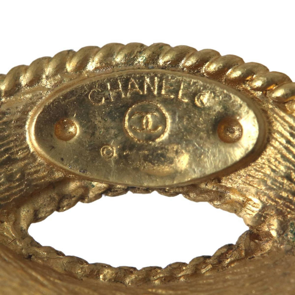 CHANEL Coco Mark Brooch 1108 Gold — Like New