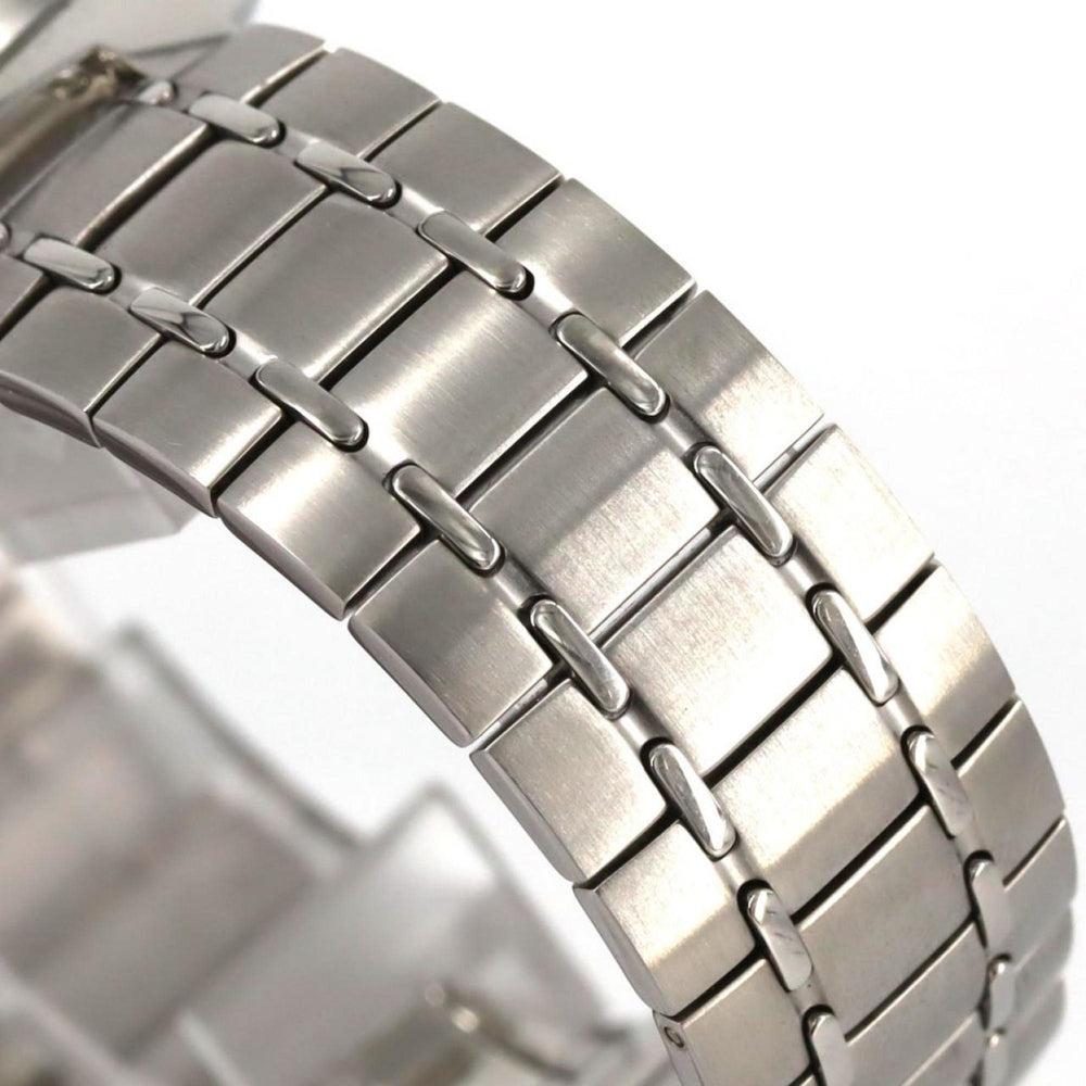 Louis Vuitton Tambour Moon Dual Time QA106 Stainless Steel Quartz Watch — Very Good