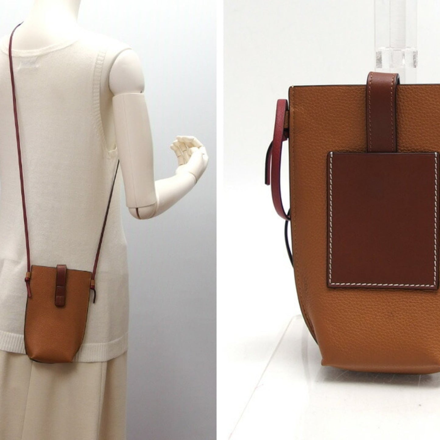 Loewe Anagram Gate Phone Bag Mini Shoulder