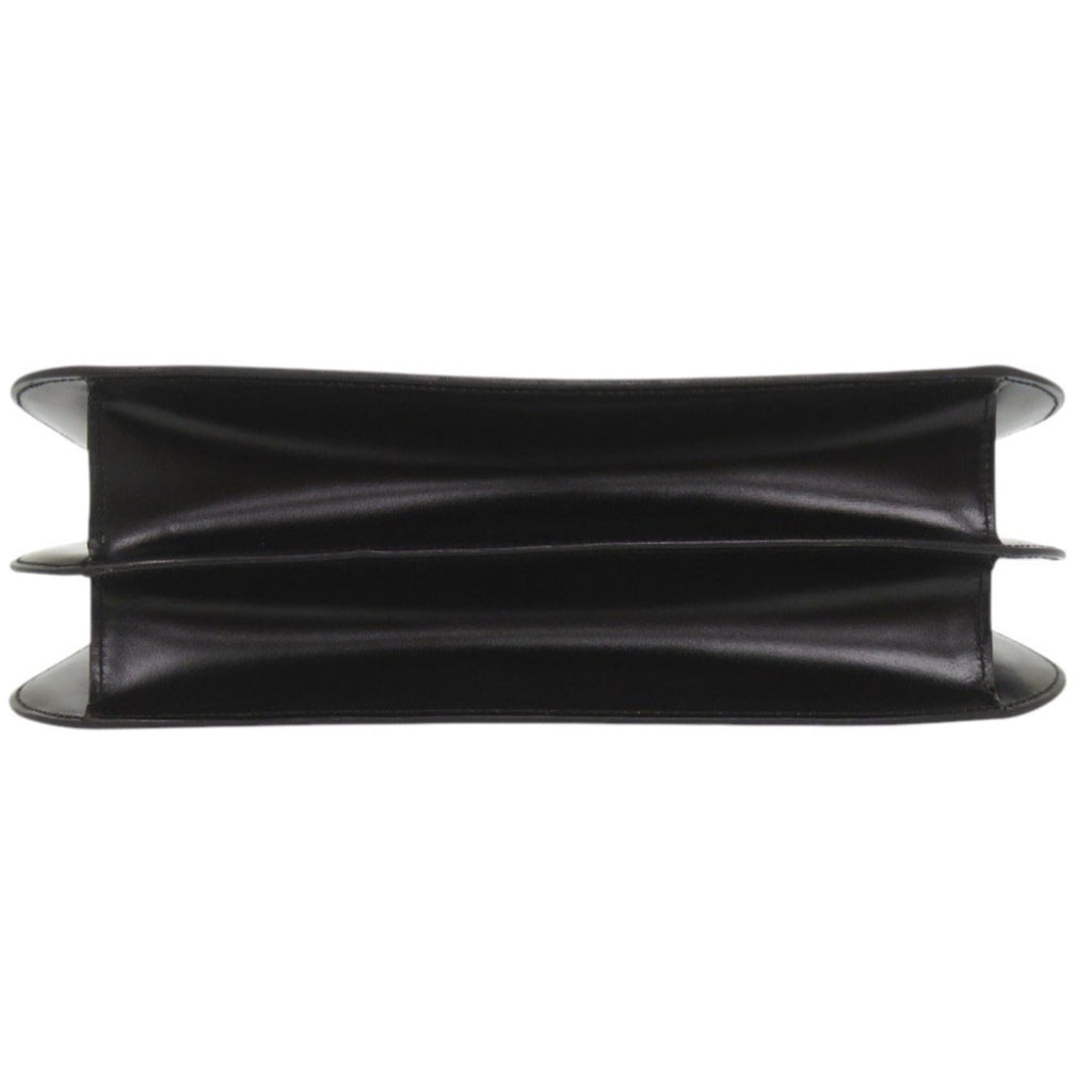 Excellent condition Celine leather black shoulder bag 0247CELINE