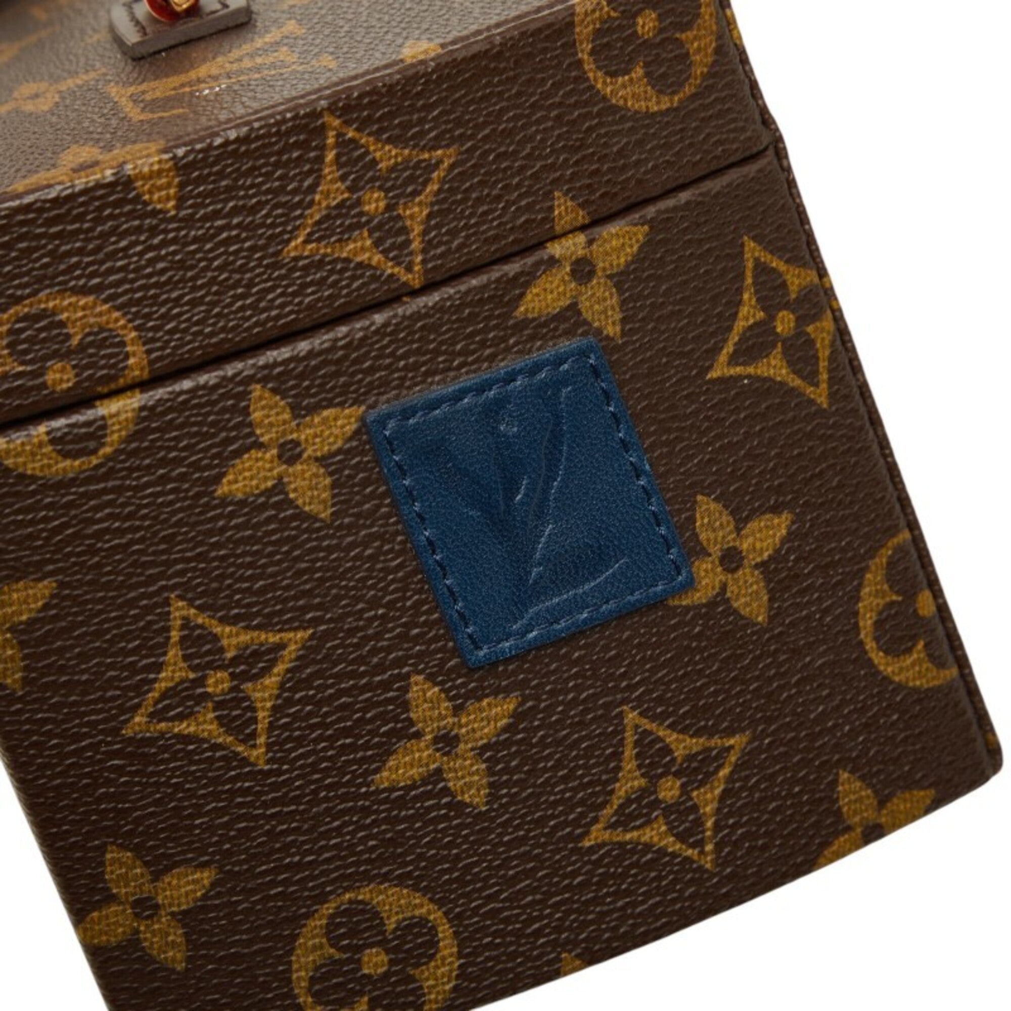 Louis Vuitton Twisted Box Shoulder Bag, Brown Leather, Women's LOUIS VUITTON — Like New