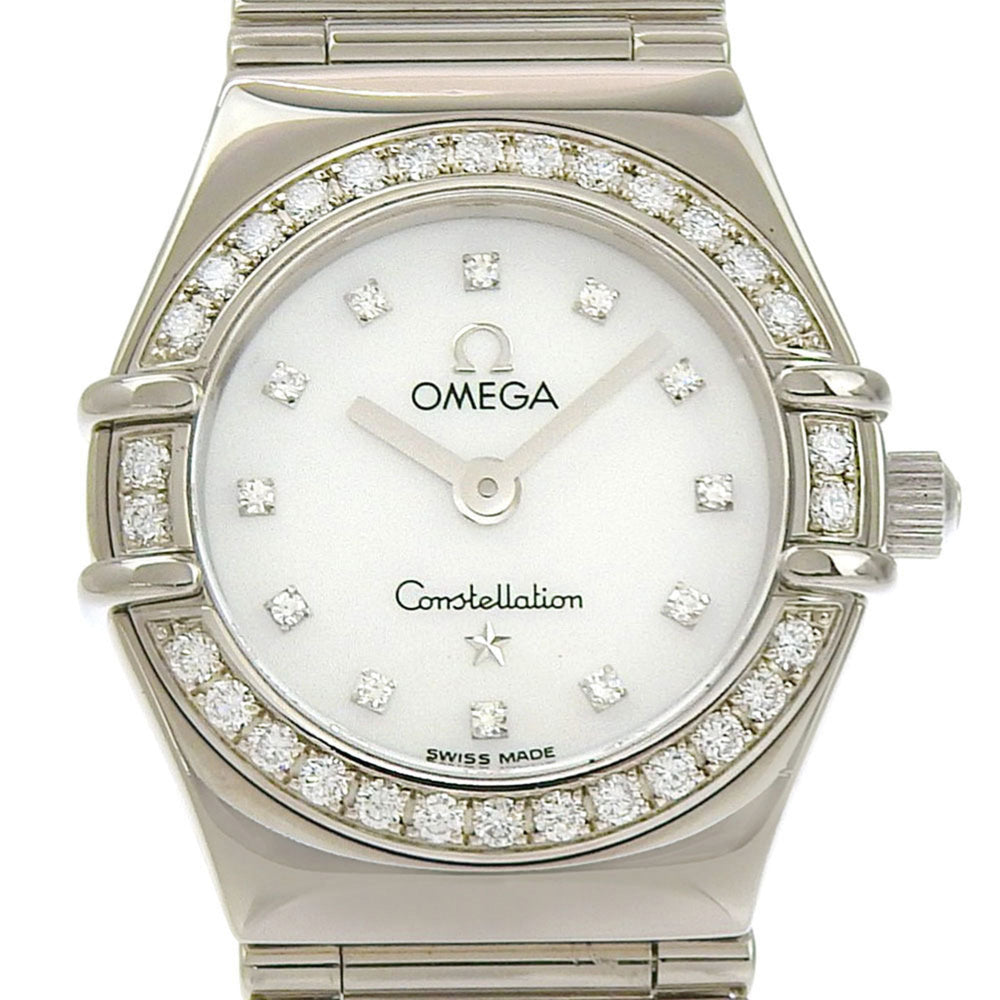 Like New Omega Constellation Mini My Choice 1165 76 Mother-of-Pearl Dial 18K White Gold 64.3g Quartz 150th Anniversary Limited Edition of 999 Pieces — Like New
