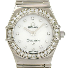 Like New Omega Constellation Mini My Choice 1165 76 Mother-of-Pearl Dial 18K White Gold 64.3g Quartz 150th Anniversary Limited Edition of 999 Pieces — Like New