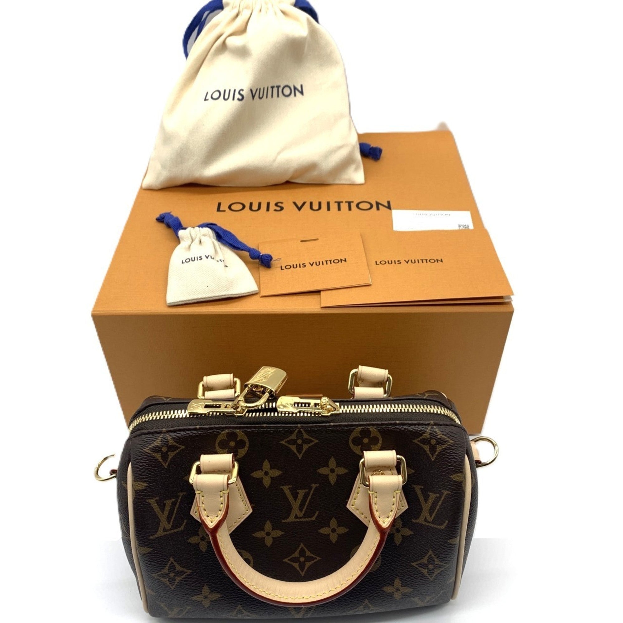 Louis Vuitton Monogram Speedy Bandouliere 20 2-way Hand/Shoulder Bag Brown Unused M46234 LOUIS VUITTON — New - Store Return
