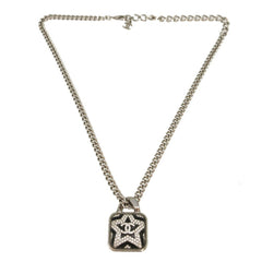 Chanel A23K Coco Mark Metal Stone Star Pendant Necklace 1449CHANEL — Like New