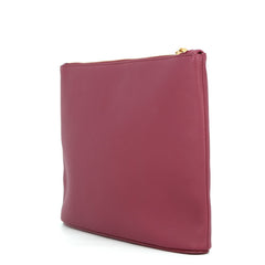 Loewe Clutch Bag Oblong Handbag Pouch Leather Q730C63X01 LOEWE — Like New