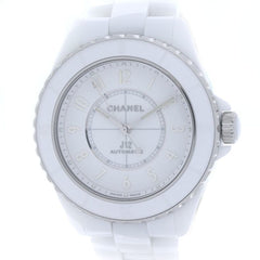 CHANEL J12 Phantom Caliber 12.1 H6186 Men's Watch, White Ceramic x Stainless Steel, 40401 — Like New