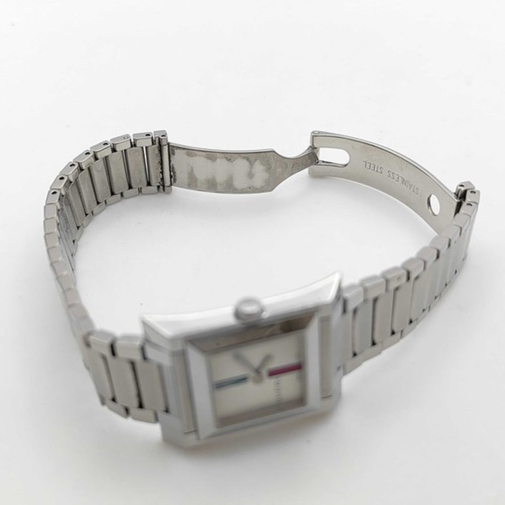 GUCCI Sherry Line 111L Silver Stainless Steel Women's Quartz Watch — Good