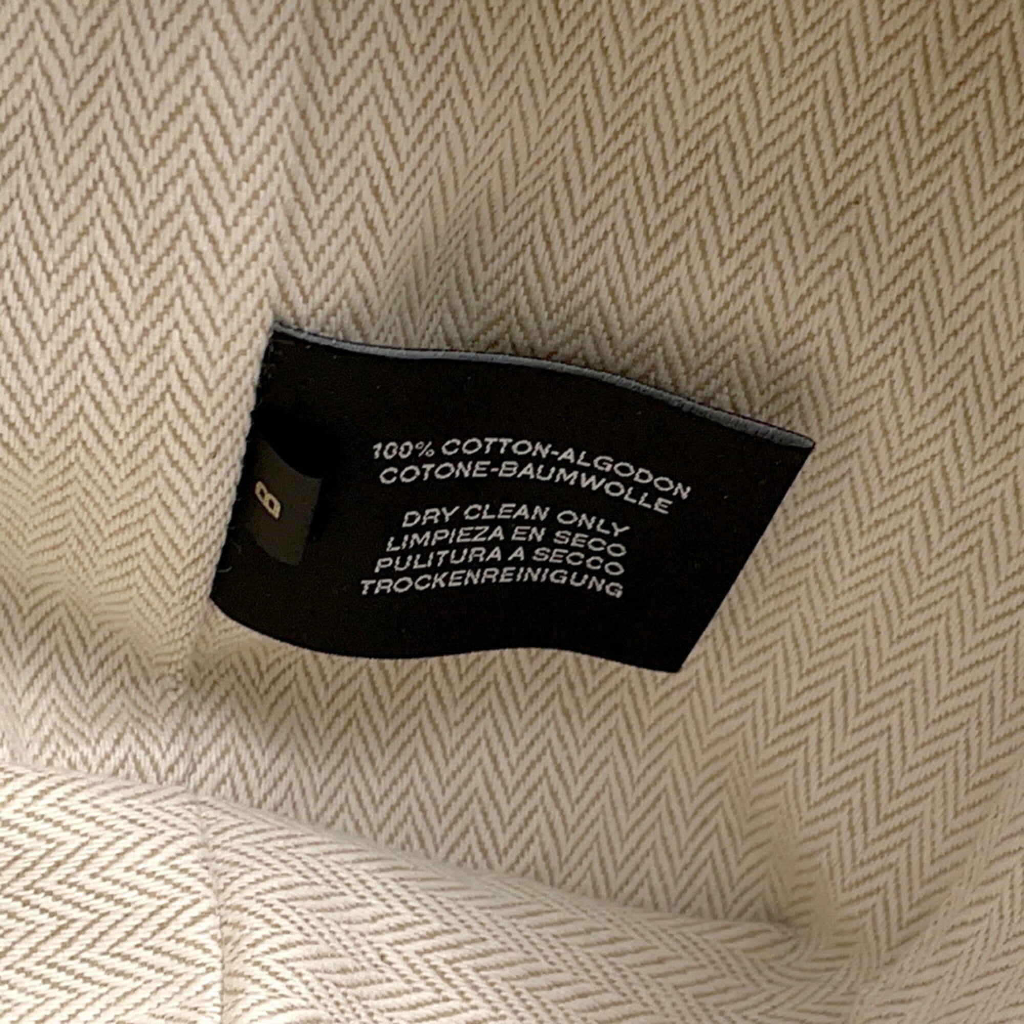 Hermes handbag pouch Bride-a-Black PM Marine canvas HERMES — Like New