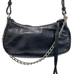 BALENCIAGA Le Cagoule Mini 2-way Chain Shoulder Bag 695814 Black Women's — Like New