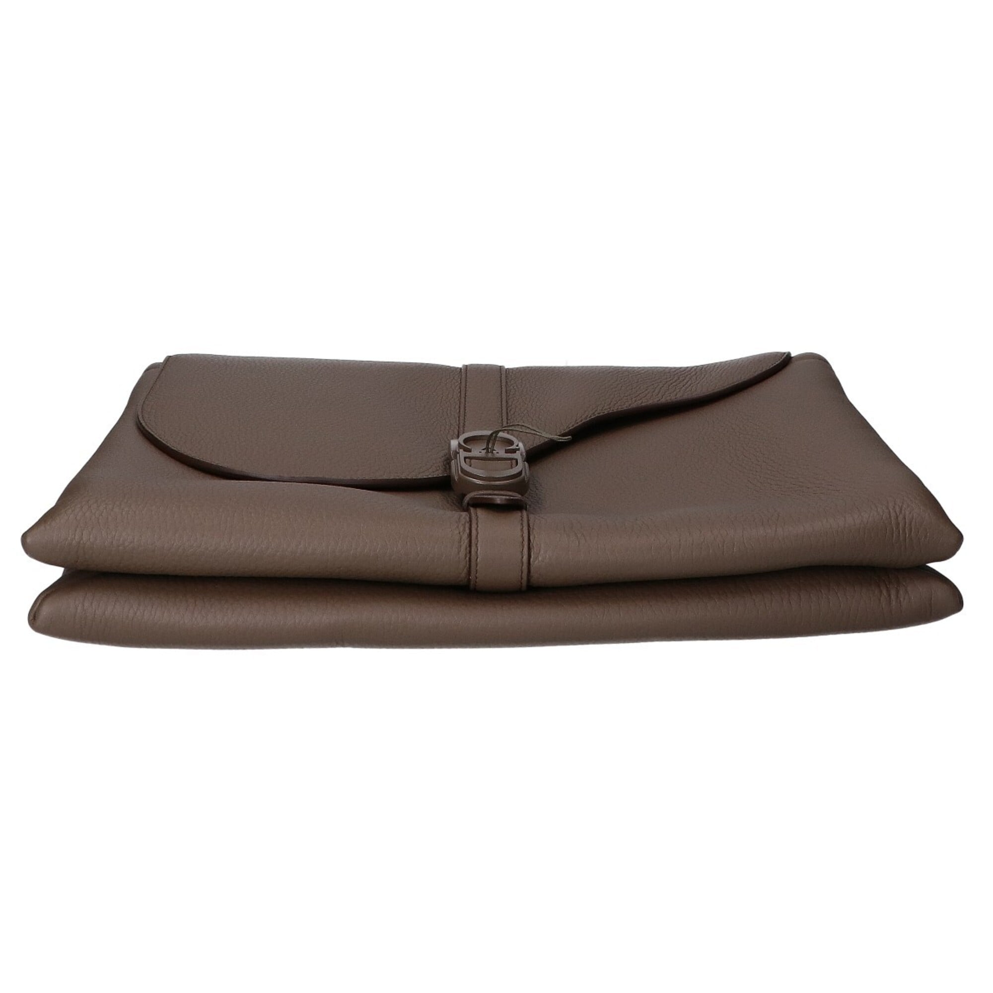 Christian Dior DIOR Dior Pillow Grain Calfskin Shoulder Bag Khaki Men's — Like New