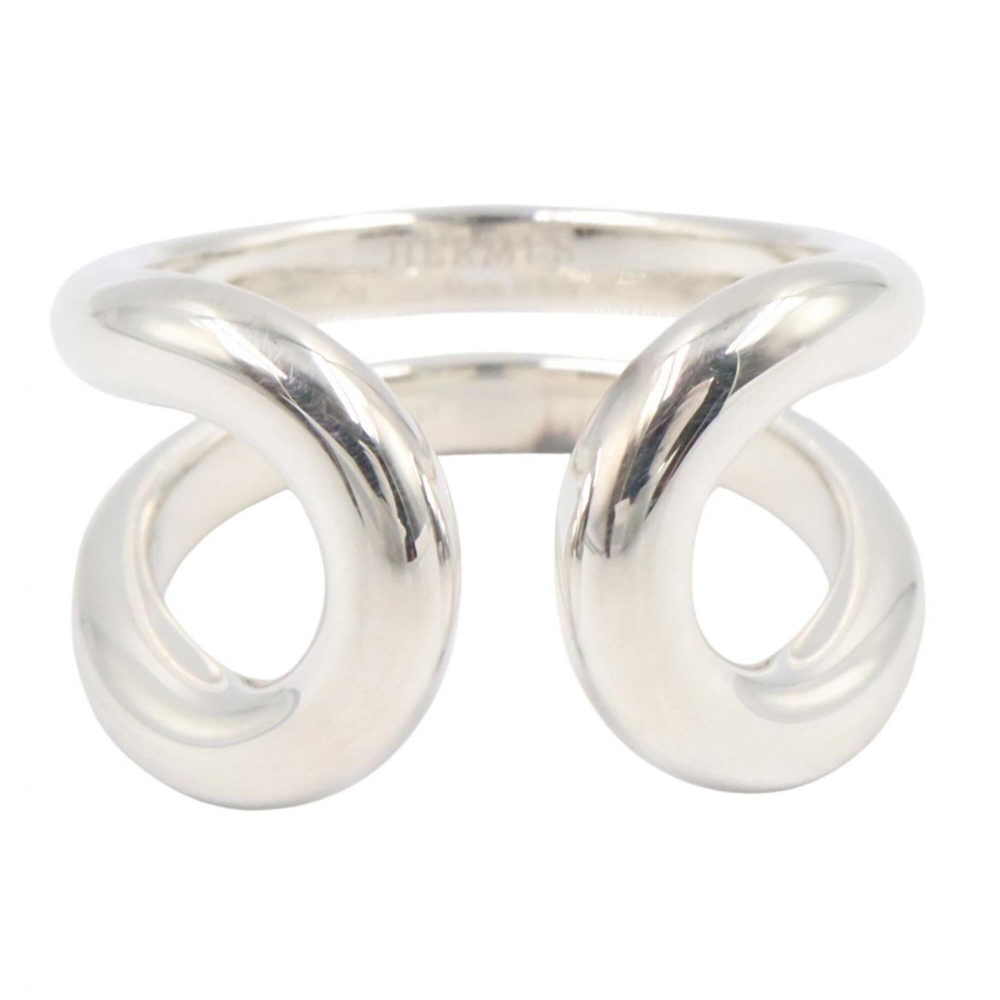 Hermes Lima Ring - Sterling Silver 925 Women's Ring/Finger Tone — New - Store Return