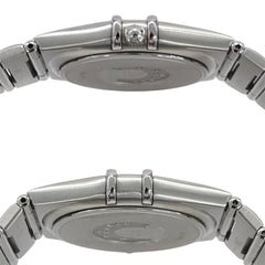 Omega Constellation 1512.40 Men's Watch, Brand Name, Date, Quartz, Stainless Steel (SS), Silver/Navy — Good