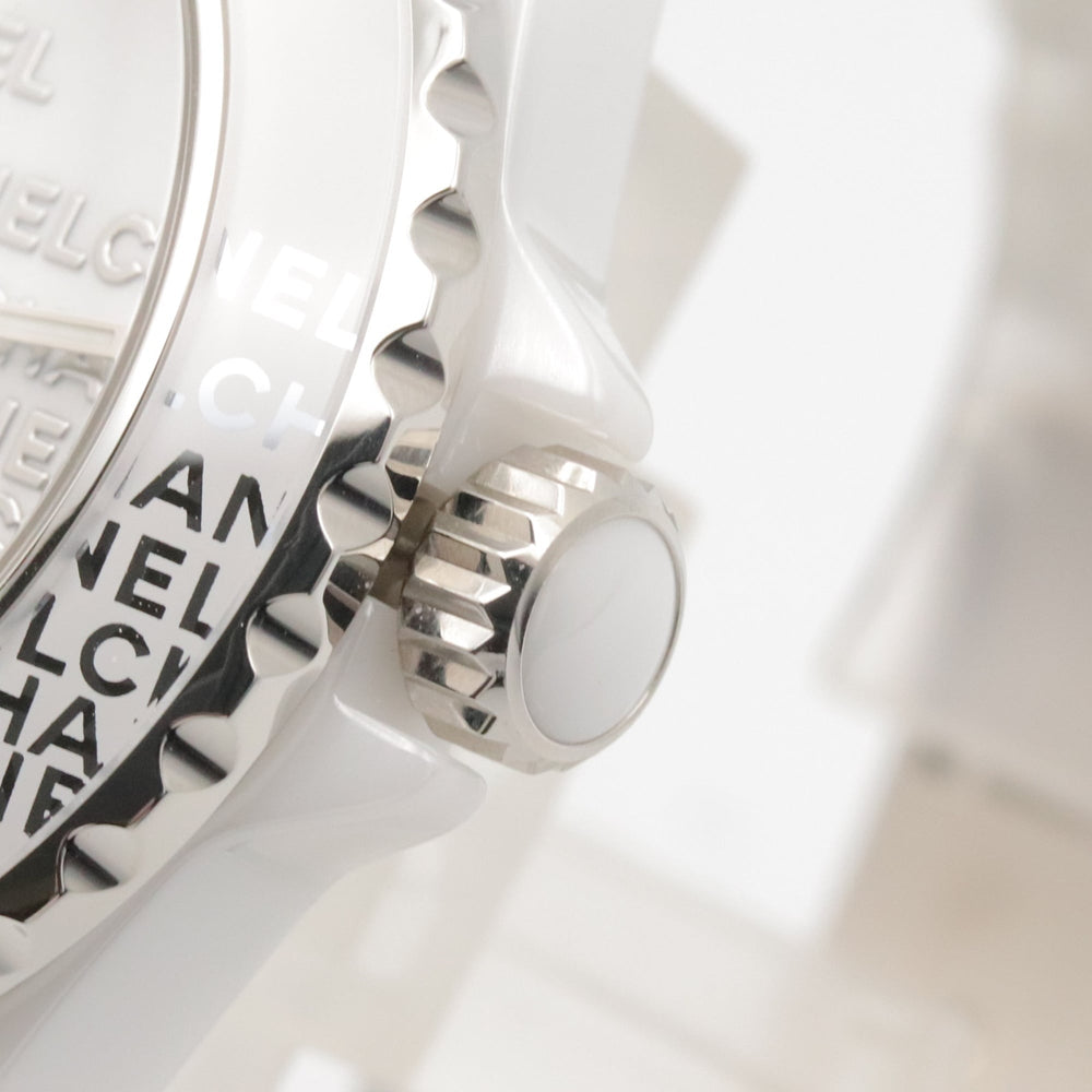 Chanel J12 Wanted de Watch, Ceramic, Ladies, White, H7419 — Very Good