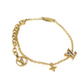 Louis Vuitton LV Iconic Metal Gold Bracelet for Women, M00587 h31751k