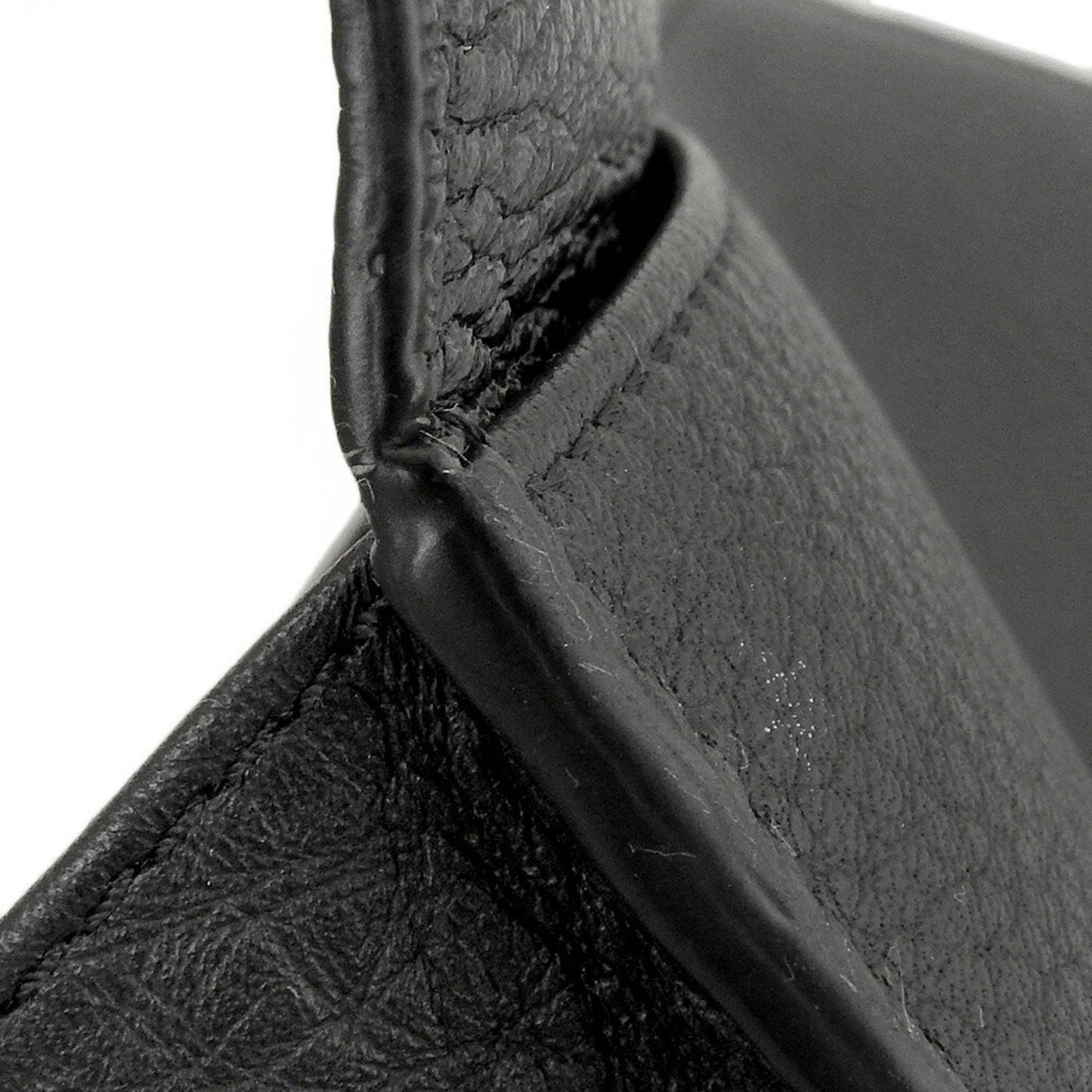 Fendi FENDI FF folio long wallet leather black