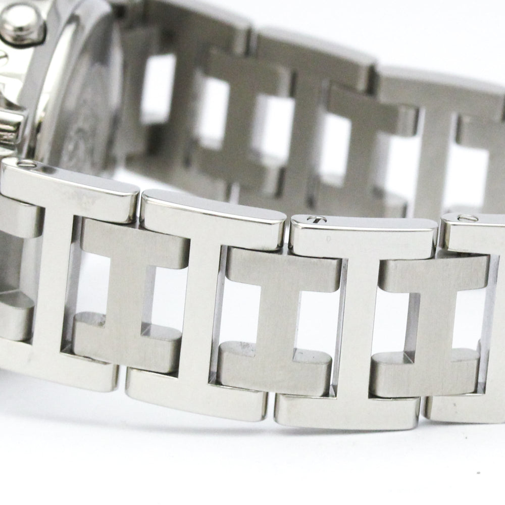 HERMES Clipper Chronograph Steel Quartz Ladies Watch CL1.310 Polished — Very Good