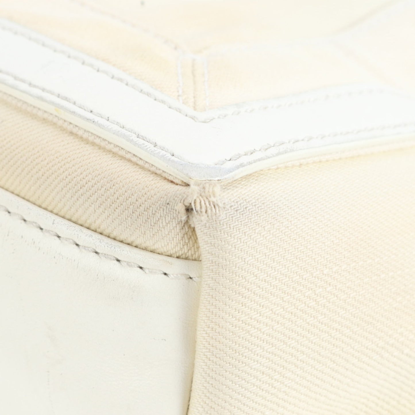 Balenciaga Navy Cabas Small Leather Tote Bag with Pouch, 339933, White, Women's