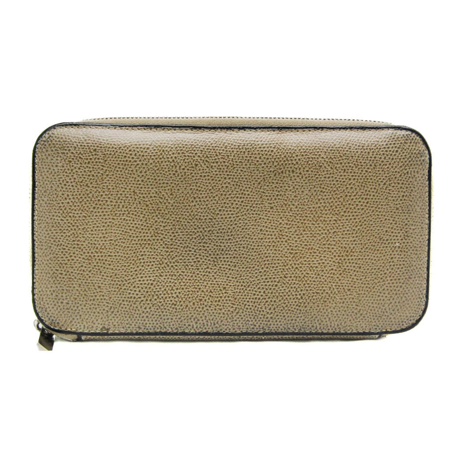 Valextra V9L06 Women,Men  Calfskin Long Wallet (bi-fold) Grayish