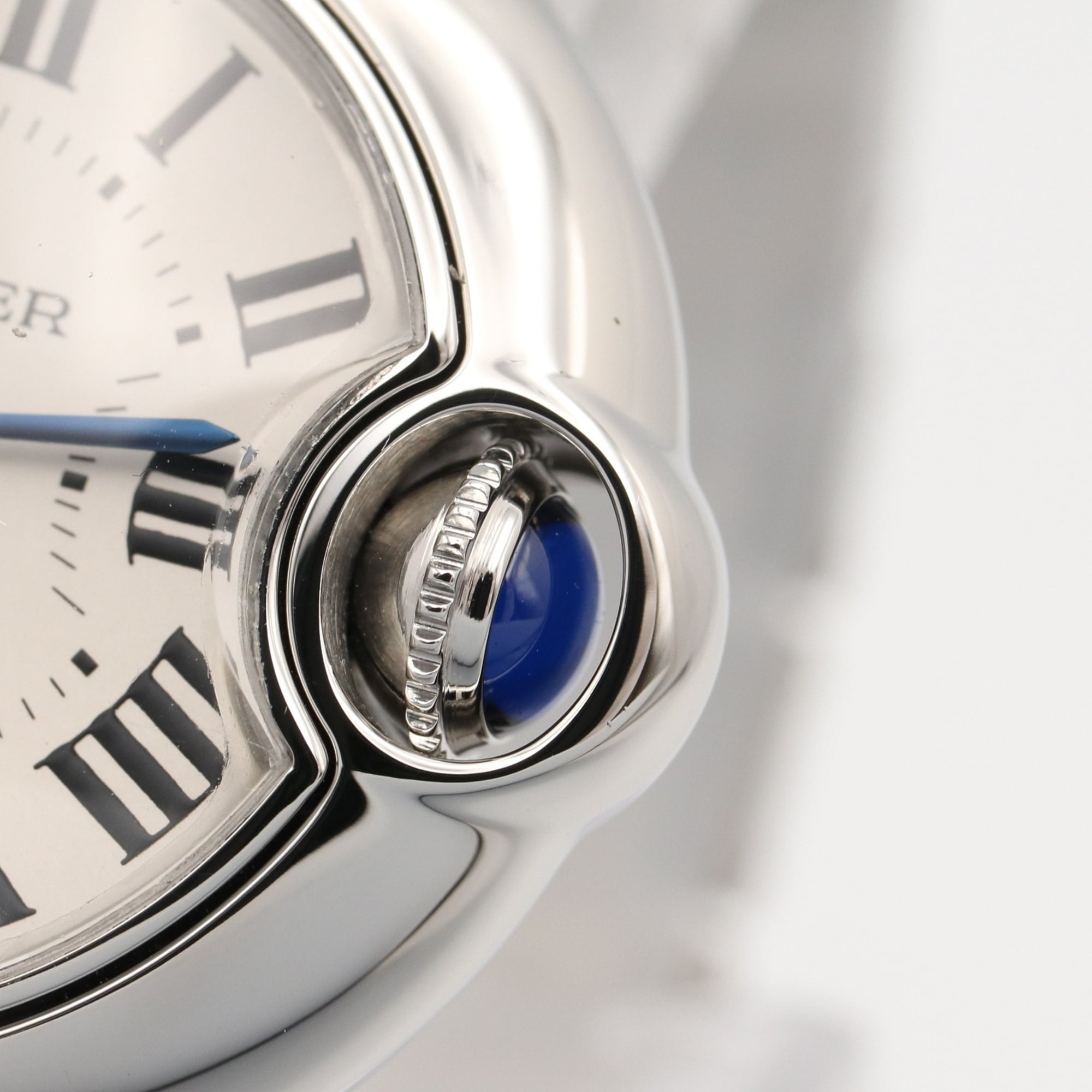 Cartier Ballon Bleu SM Watch, Stainless Steel, Ladies, Silver Tone, W69010Z4 — Very Good