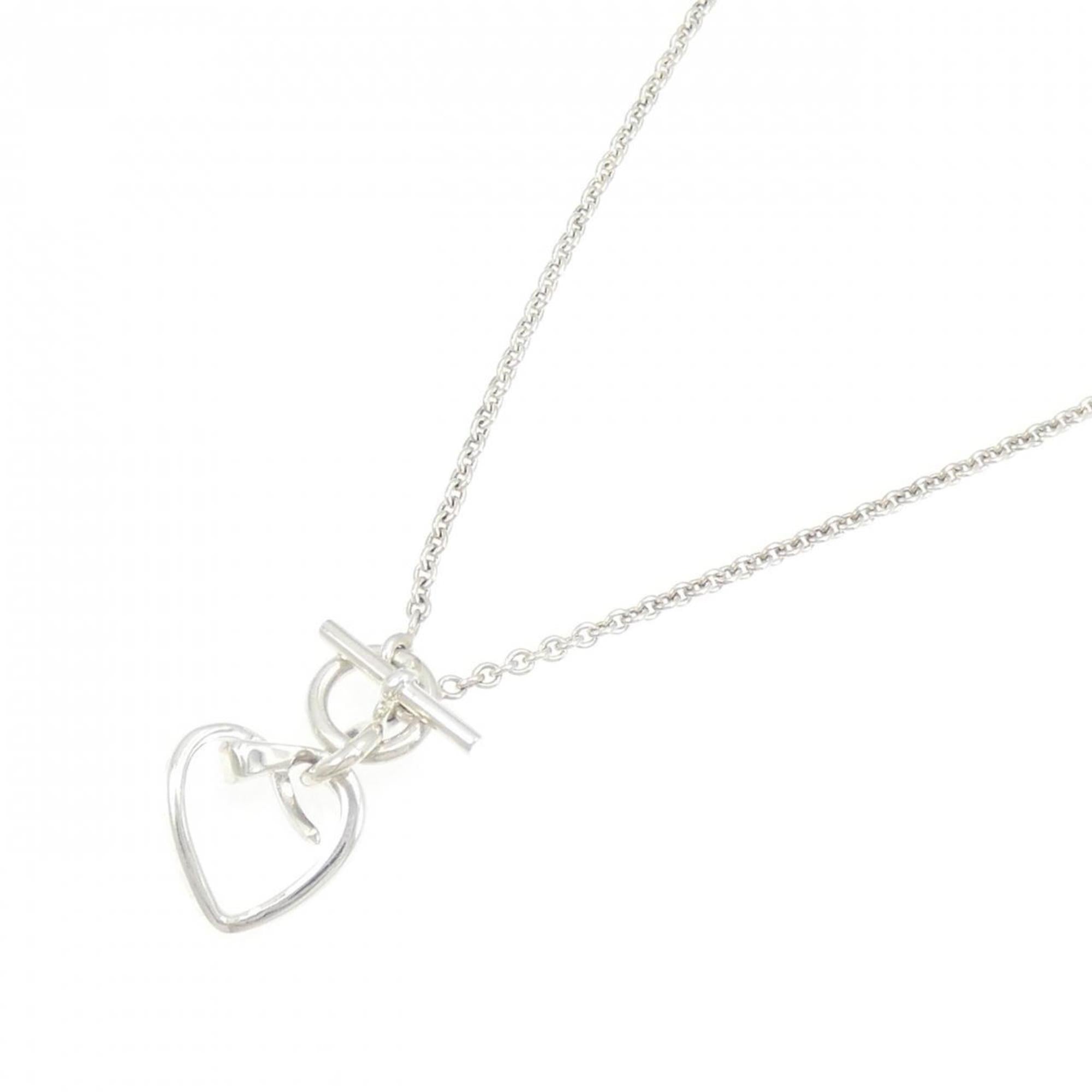 Hermes 925 heart necklace — Like New