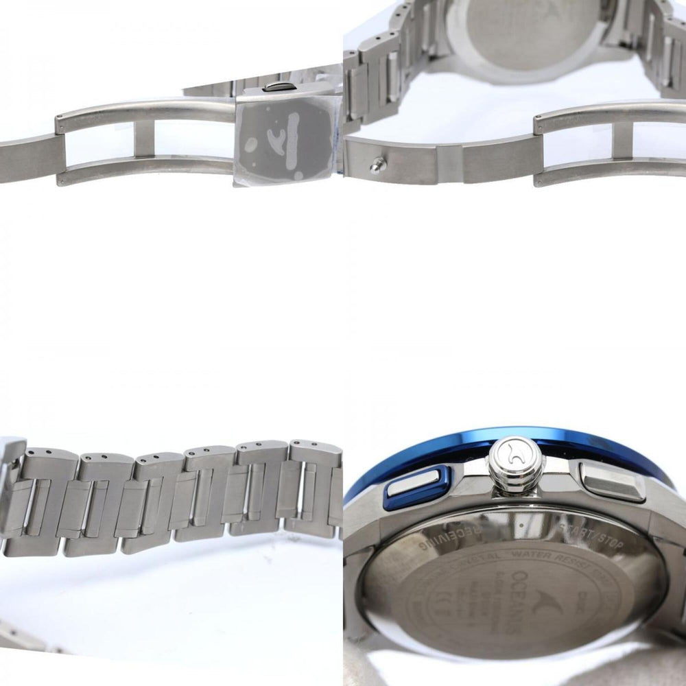 CASIO Oceanus OCW-G1200-1AJF Men's Titanium Watch 130550 — New - Store Return