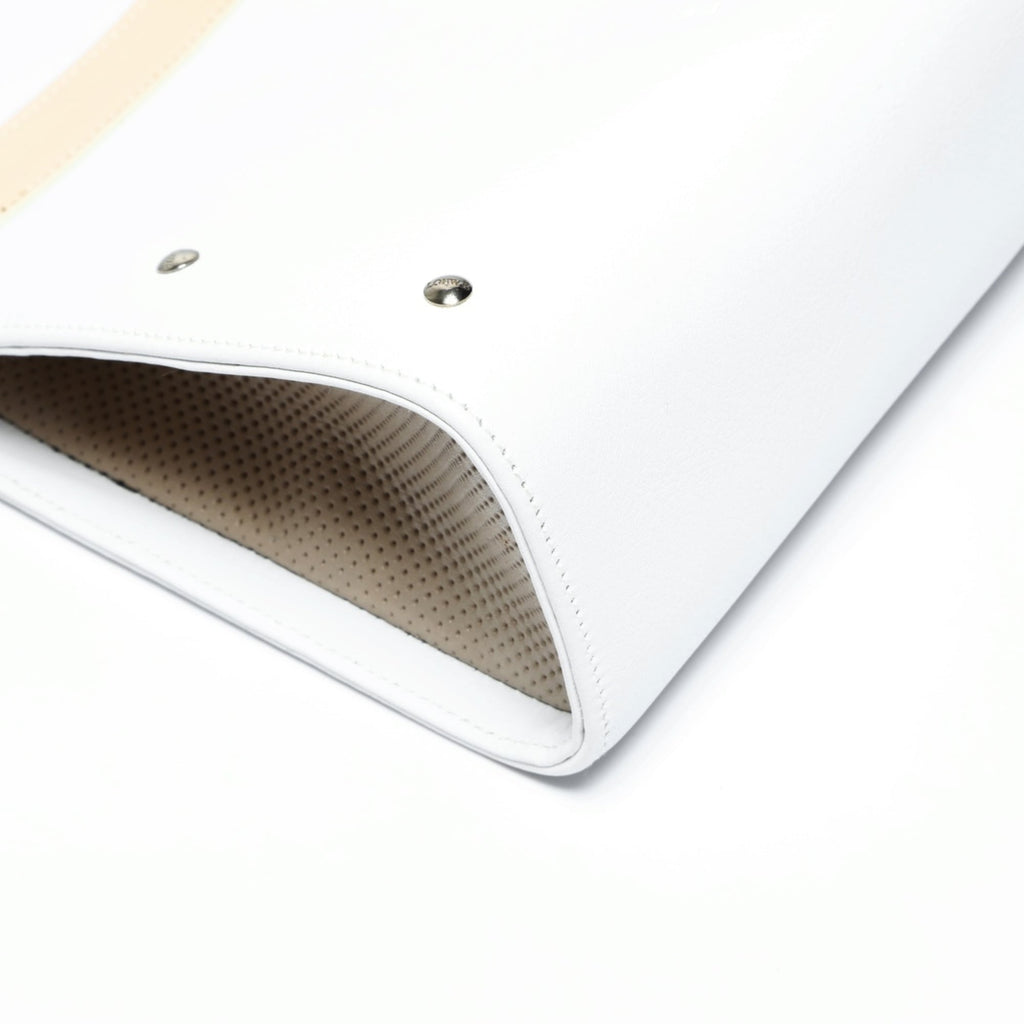 LOEWE Leather Pouch White