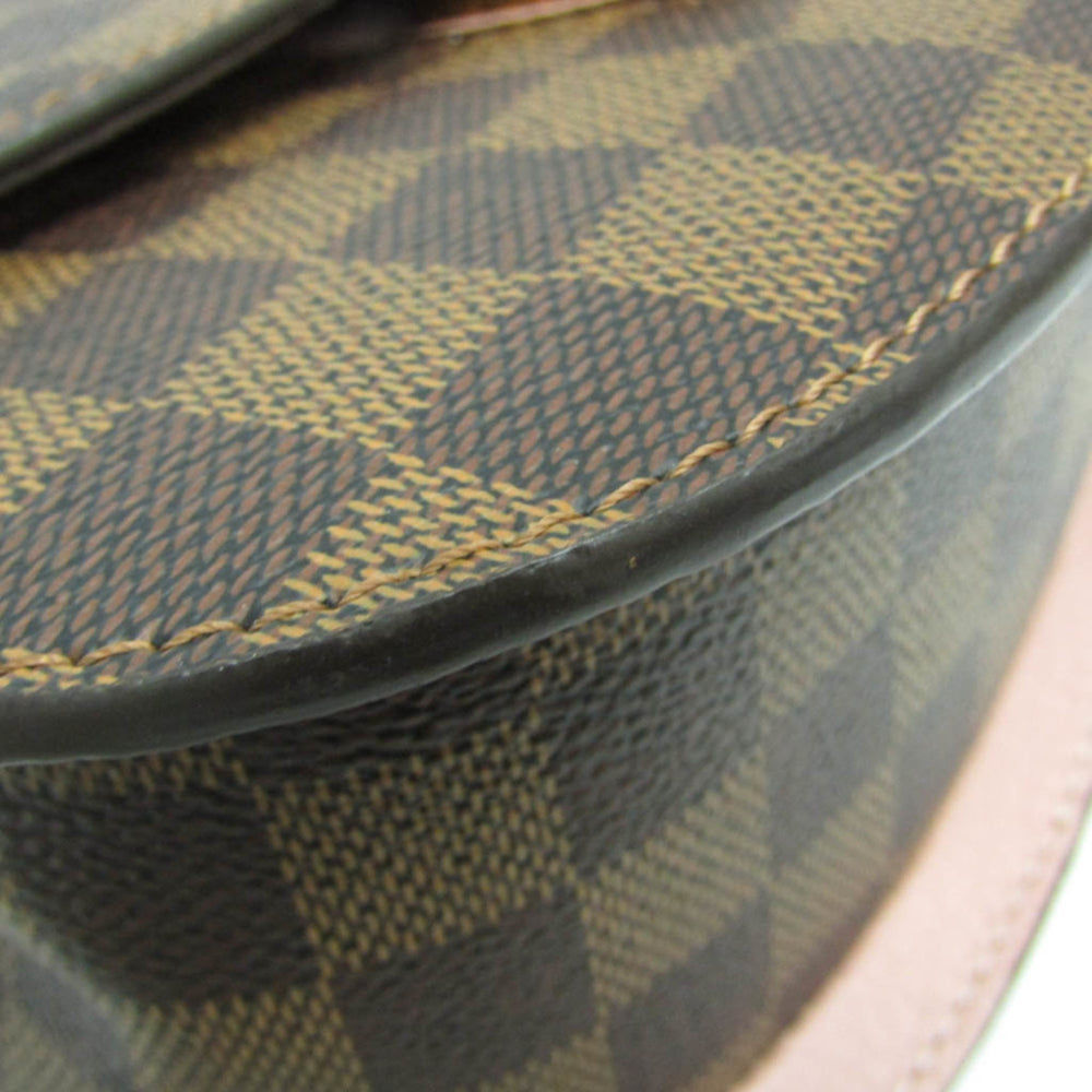 Louis Vuitton Damier Wight N64418 Women's Shoulder Bag Brown,Pink — Like New