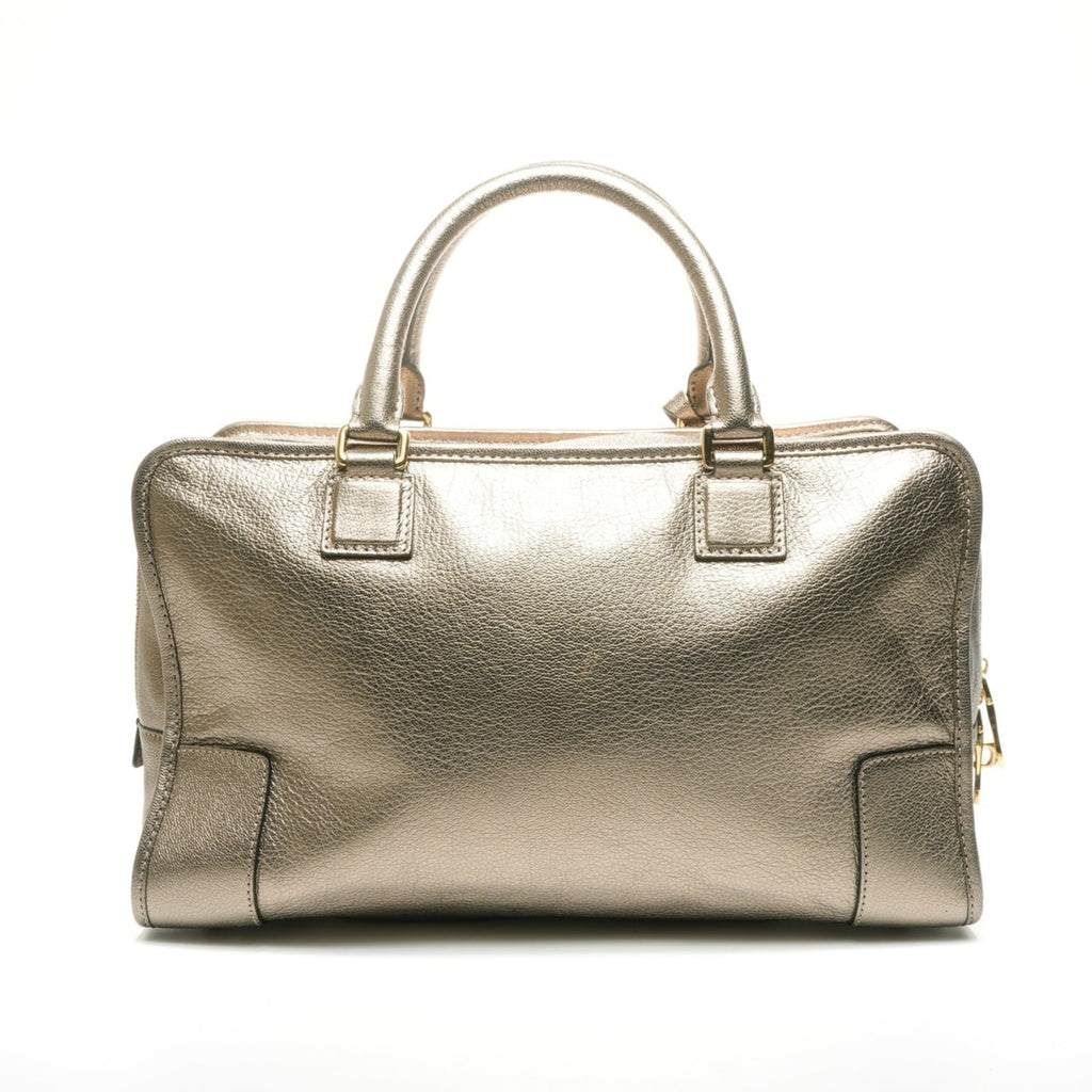 LOEWE Amazona Anagram Handbag Gold