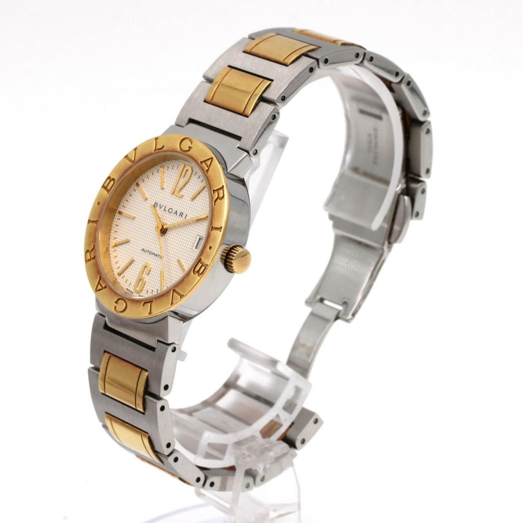Bulgari Combination BB33SGAUTO BB33WSGD AT SSxYG Automatic Watch — Good