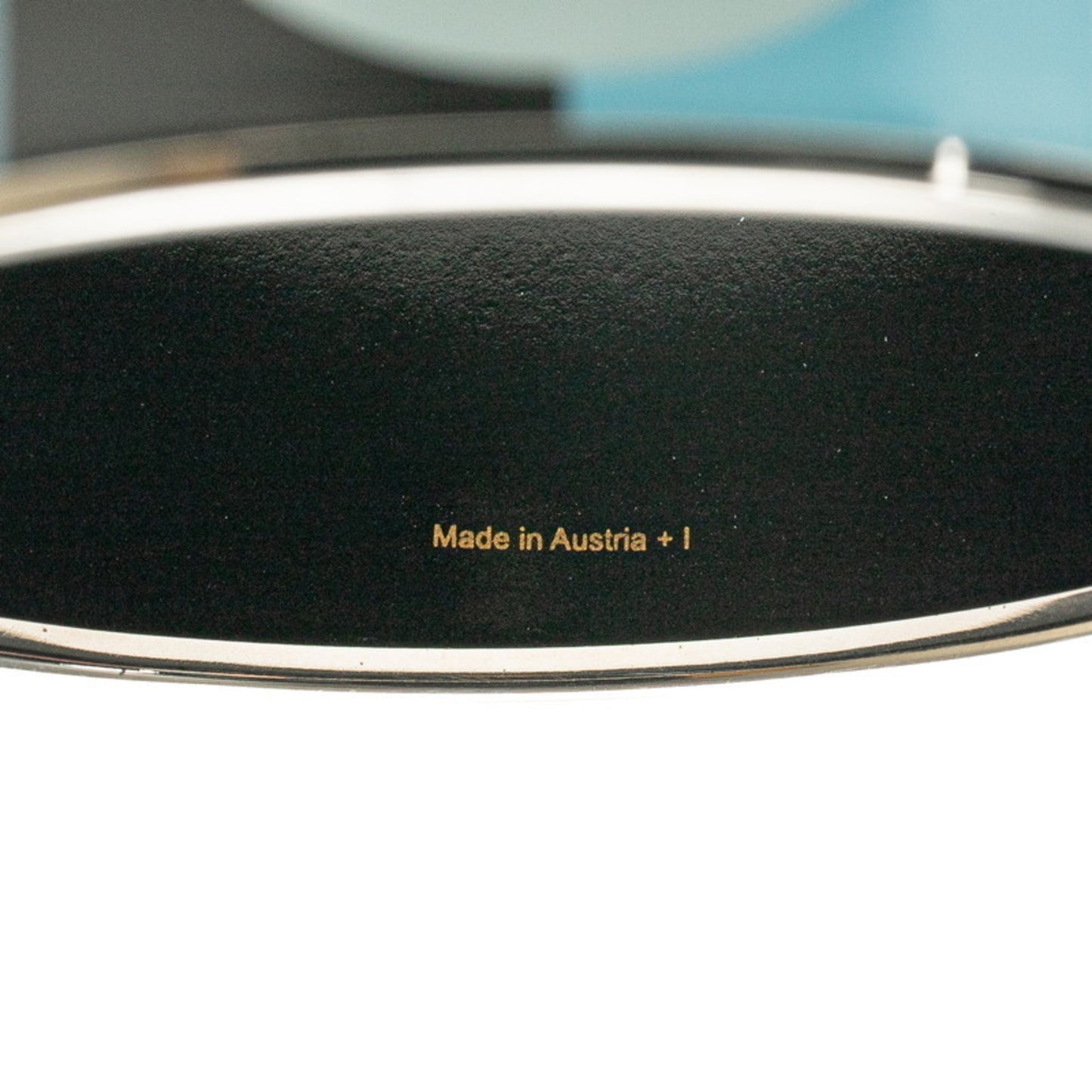 Hermes TGM Enamel Cloisonne Bangle in Silver and Multicolor Metal for Women