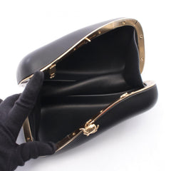 Loewe Twisted Minodiere Shoulder Bag/Handbag, Leather, Women's, Black (AORGSEMX06) — New - Store Return