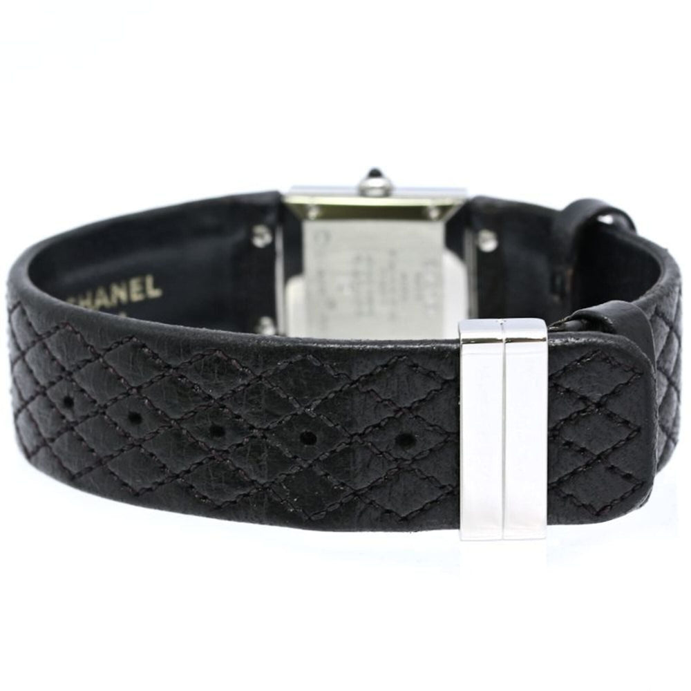 CHANEL Matelassé H0116 Women's Watch, Stainless Steel x Leather, 40486 — Very Good