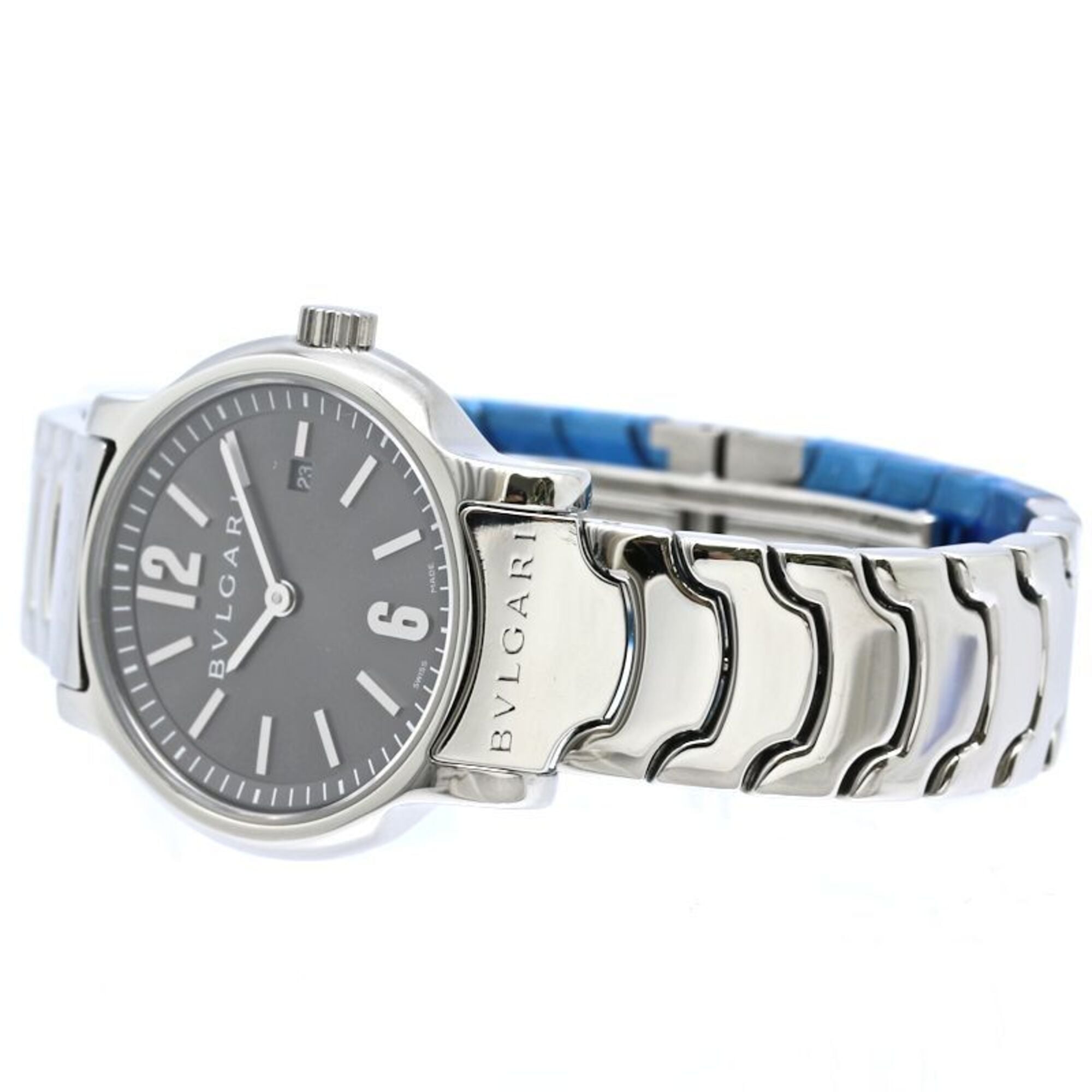 BVLGARI Solotempo ST29C5SSD ST29S Women's Watch SS 40487 — Good