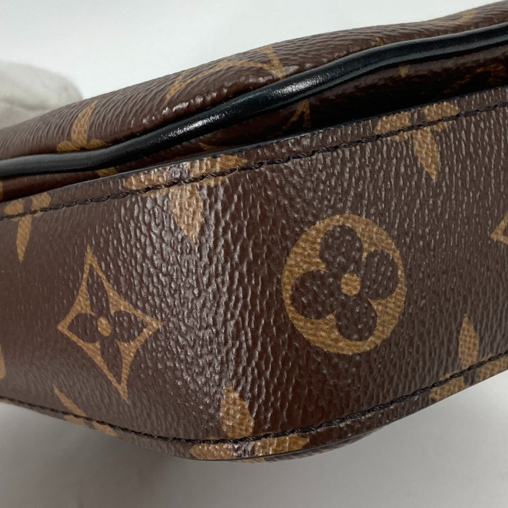 LOUIS VUITTON M81522 Monogram S-Lock Vertical Wearable Wallet Pochette Shoulder Bag Canvas Men's Maroon Brown L-240215-22 — New - Store Return