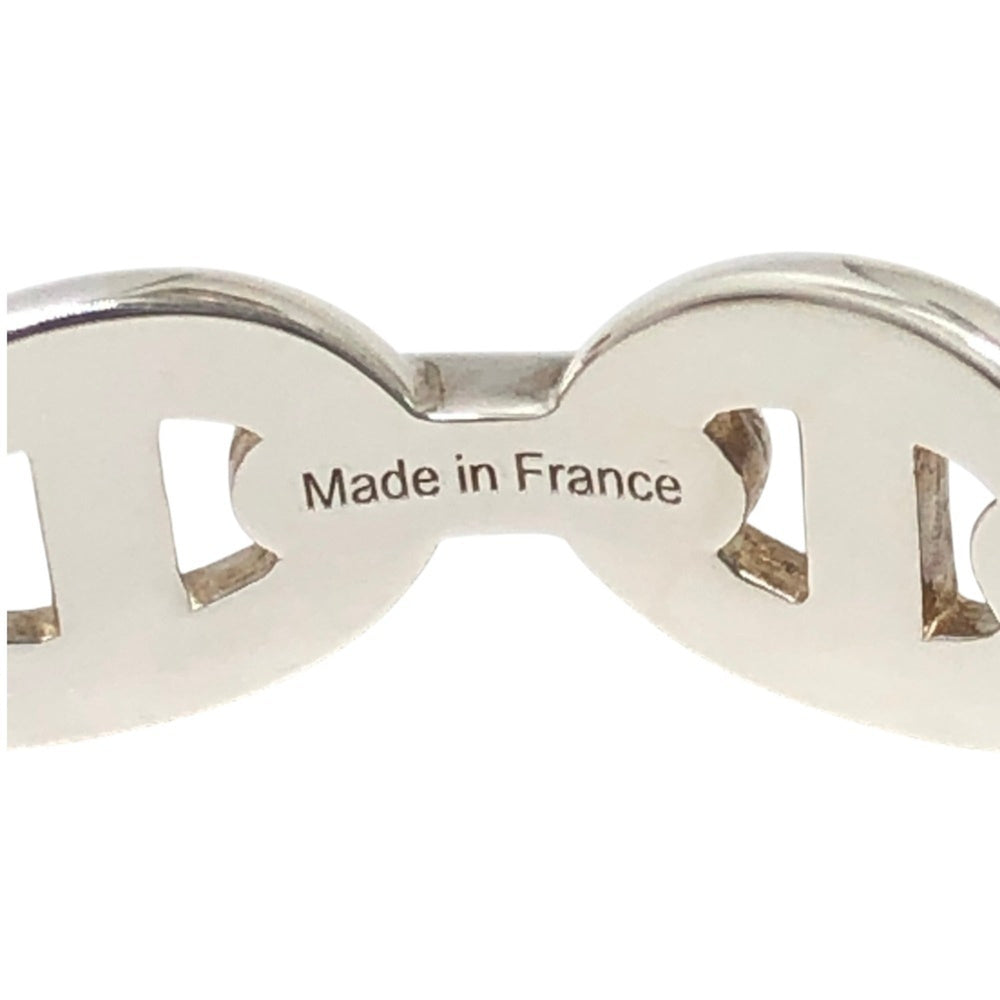 HERMES Chaine d'Ancre Enchainée SH size accessory bangle SV925 women's silver like new — Like New