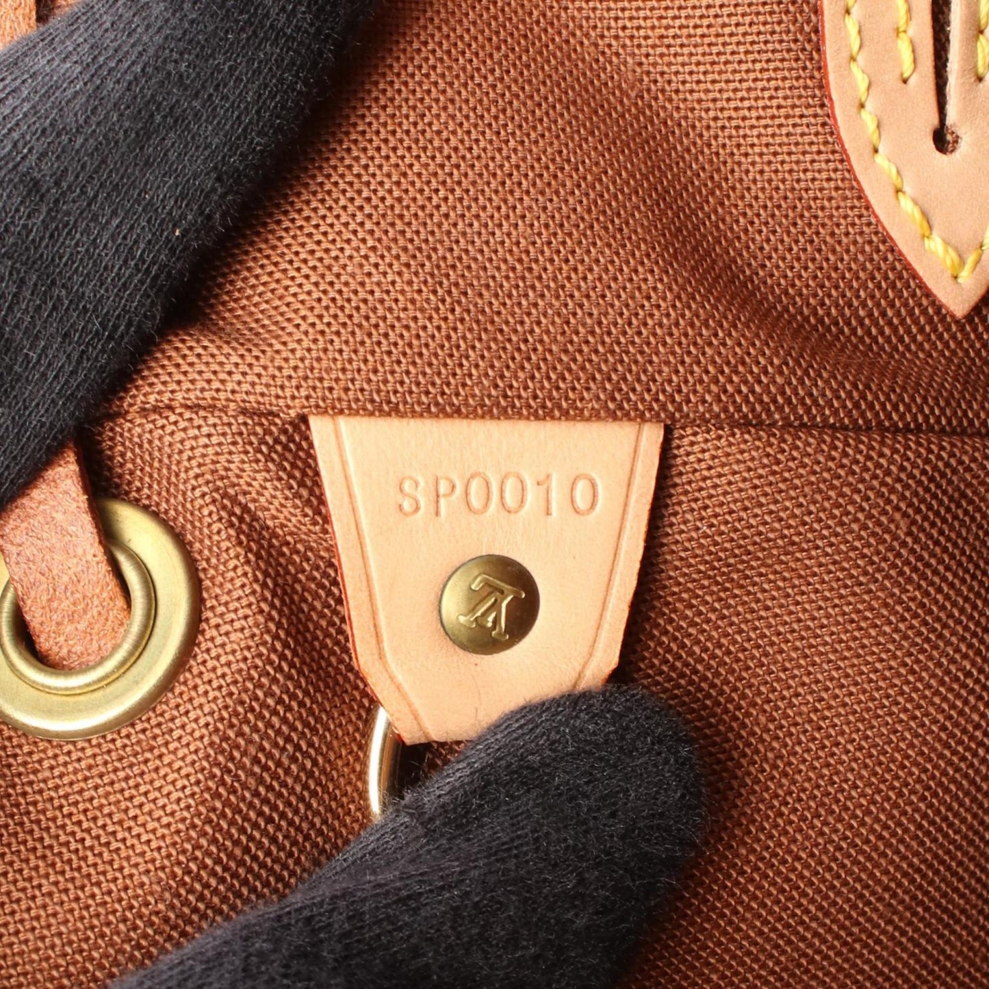 Louis Vuitton Montsouris MM Monogram Backpack, Coated Canvas and Leather, Brown, M51136, Women's