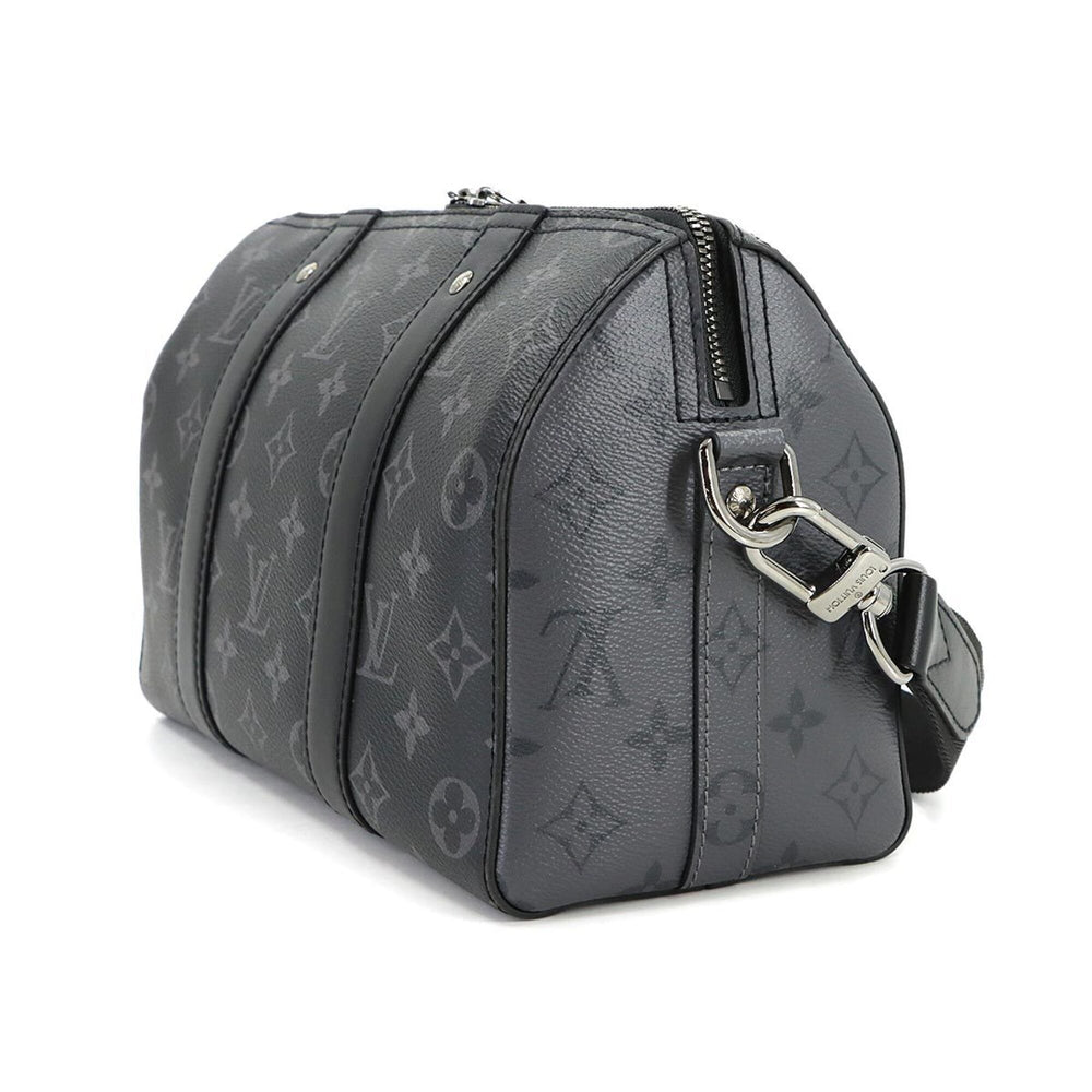 Louis Vuitton Monogram Eclipse Reverse City Keepall Shoulder Handbag M45936 RFID — Like New