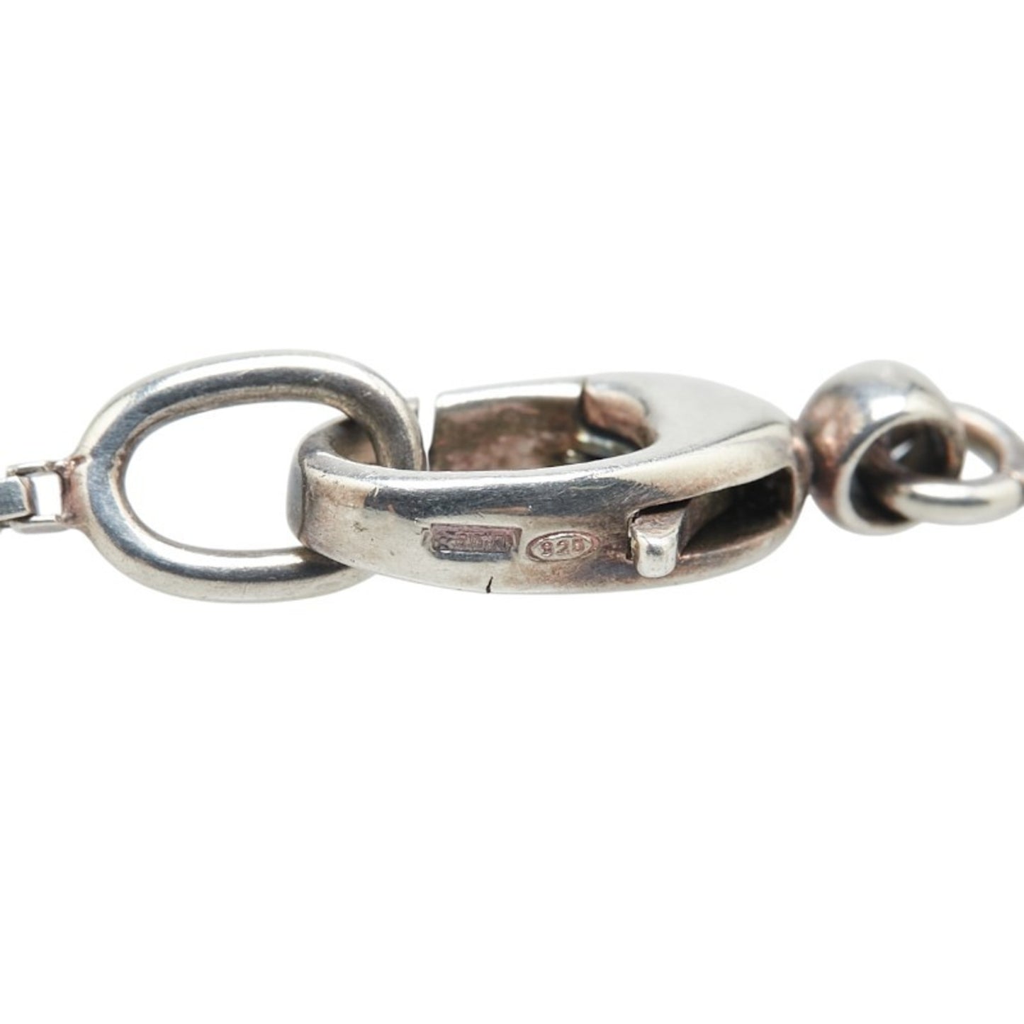 Gucci Bamboo Heart Motif Necklace in SV925 Silver for Women