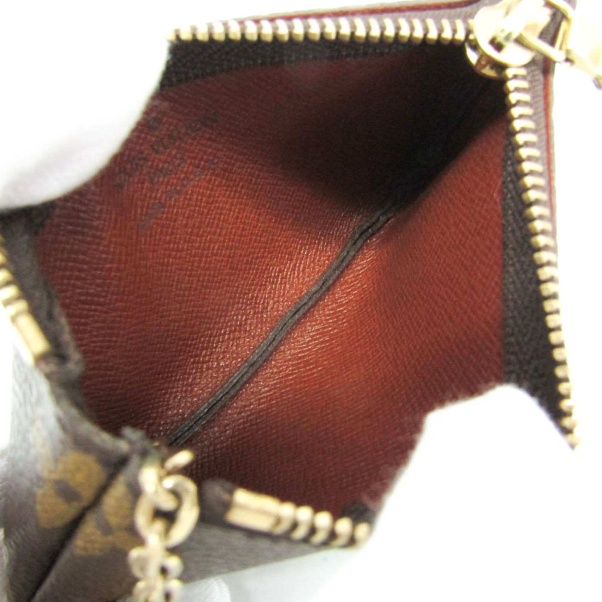 Louis Vuitton Monogram Key Case M62650 Men,Women Monogram Coin Purse/coin Case Brown