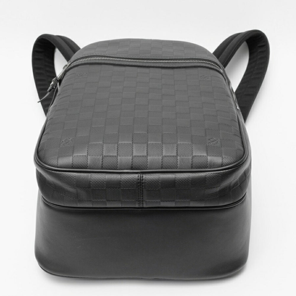 Louis Vuitton Michael Backpack N41330, Damier Infini Leather, Black — Like New