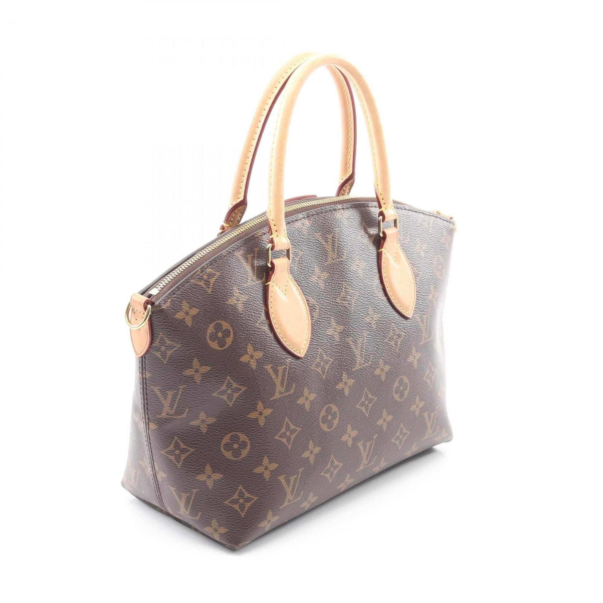 Louis Vuitton Boëtie NM PM Handbag, Coated Canvas and Leather, Monogram, Women's, Brown, M45986