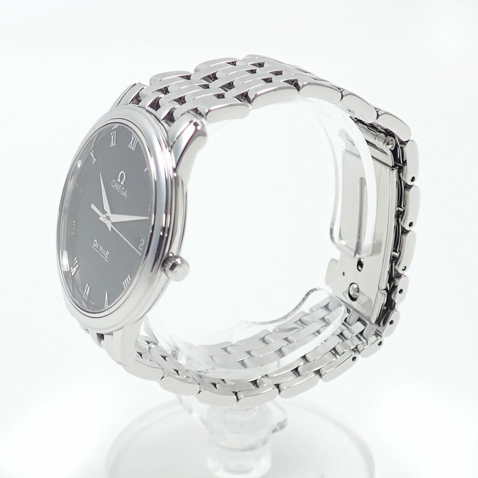 Omega De Ville Men's Quartz Watch, Stainless Steel, 4510.52.00, Battery-Powered — Good